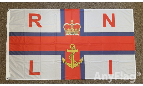 RNLI - Royal National Lifeboat Institution Custom Printed AnyFlag®